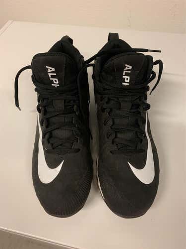 Black Men's Size 8.0 (Women's 9.0) Low Cut