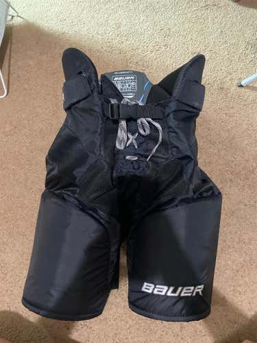 Black Senior Large Bauer Nexus  Hockey Pants