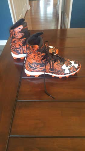 Used for one practice, Youth Size 6.0  Under Armour Cleats