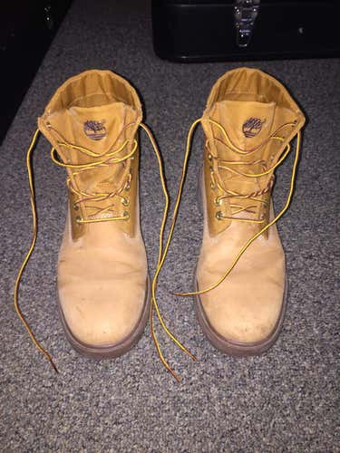 Brown Used Adult Men's Size Men's 10.5 (W 11.5) Timberland Boots