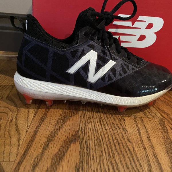 Black Kid's Molded Cleats High Top