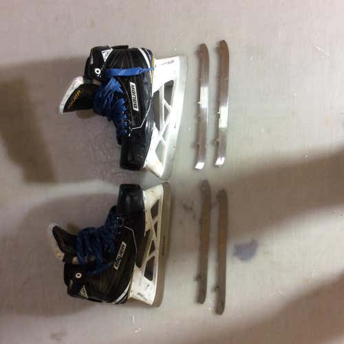 Senior Bauer Supreme S190 Regular Width Size 7.5 Hockey Goalie Skates