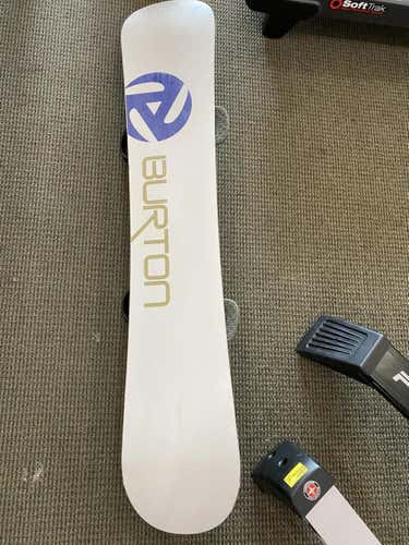 Used Burton 57 157 Cm Snowboard Mens Combo