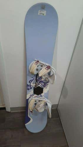 5150 All Mountain Snowboard With Burton Bindings Size 138cm