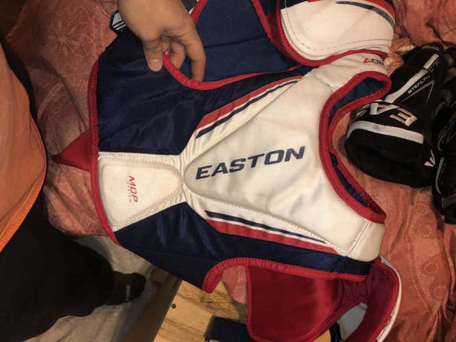 Used Senior Medium Easton Shoulder Pads