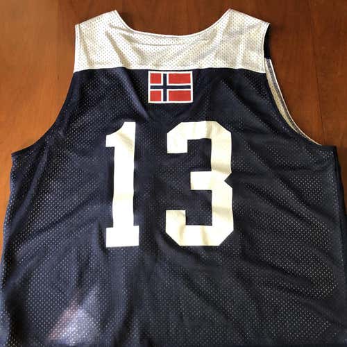 Norway Lacrosse National Team Reversible XL Game Pinnie