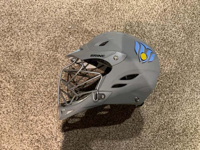 Gray Used Youth Player's Brine Helmet