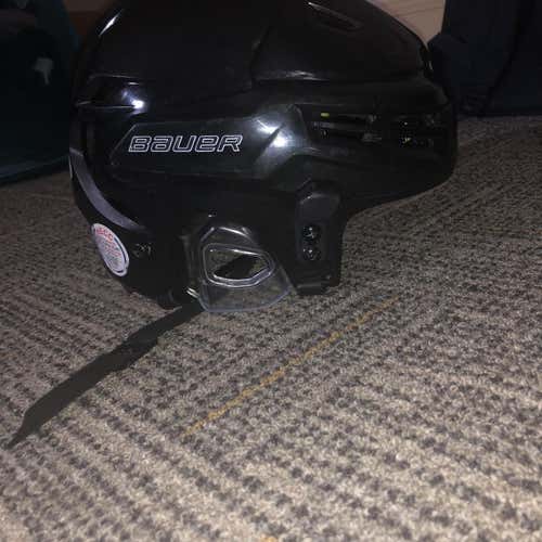 Black Used Large Bauer Re-Akt  Helmet