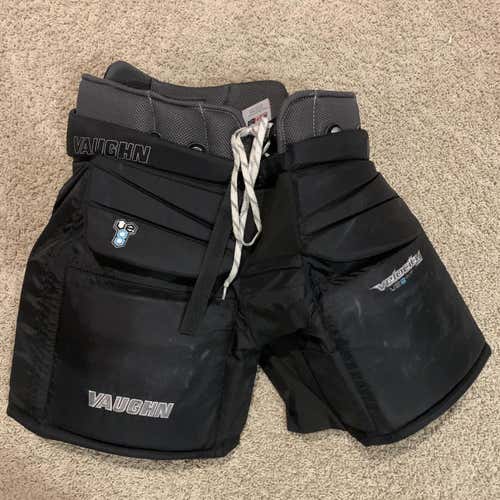 Black Intermediate XL Vaughn Velocity VE8 Hockey Goalie Pants
