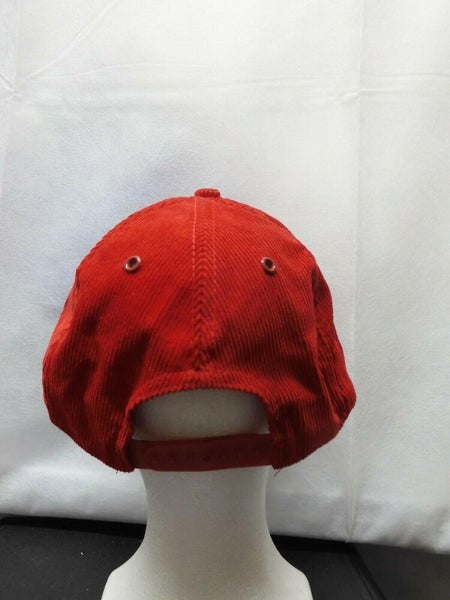 Vintage 1990's Vintage Red Corduroy 49ers Hat