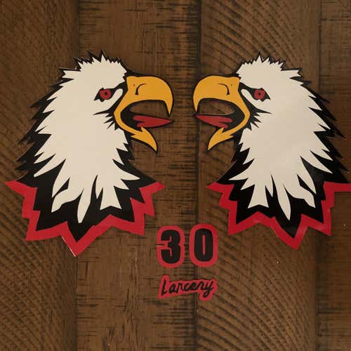 EagleGoalie Mask Decals