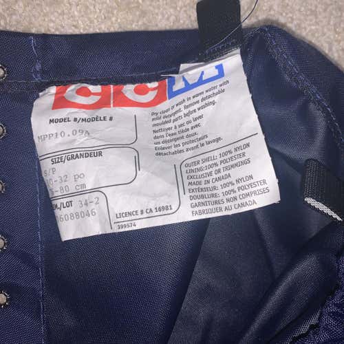 Senior Small CCM  Pant Shell