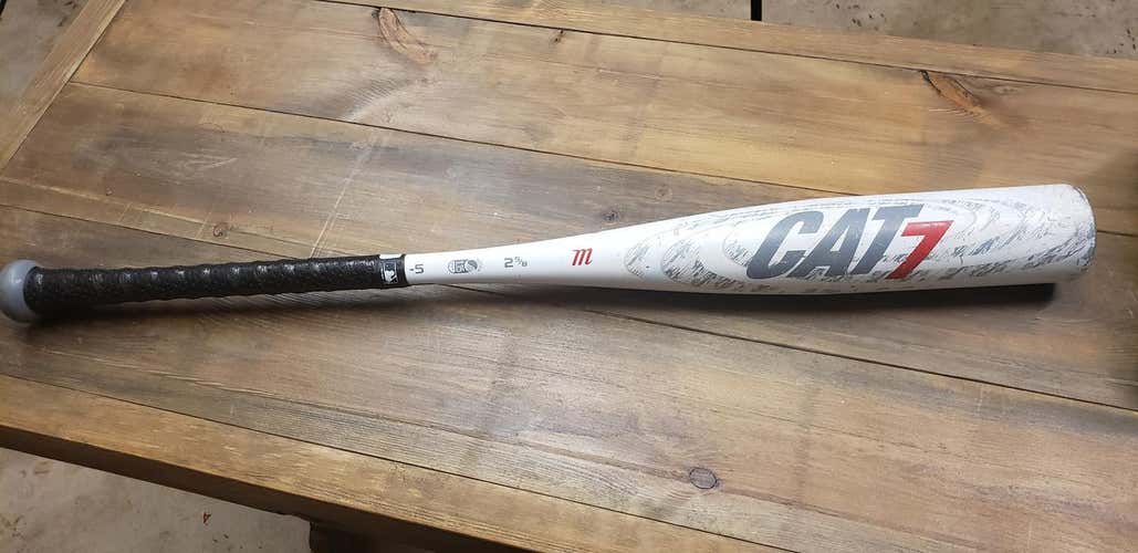 Used USSSA Certified Marucci Alloy CAT 7 Bat (-5) 25 oz 30"