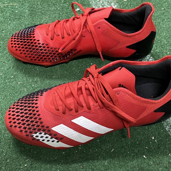 Red Youth Size 5.5 (Women's 6.5) Adidas