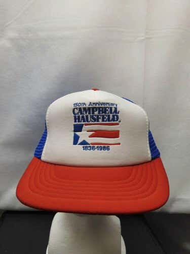 Vintage Campbell Hausfeld 150th Anniversary Mesh Trucker Snapback Hat