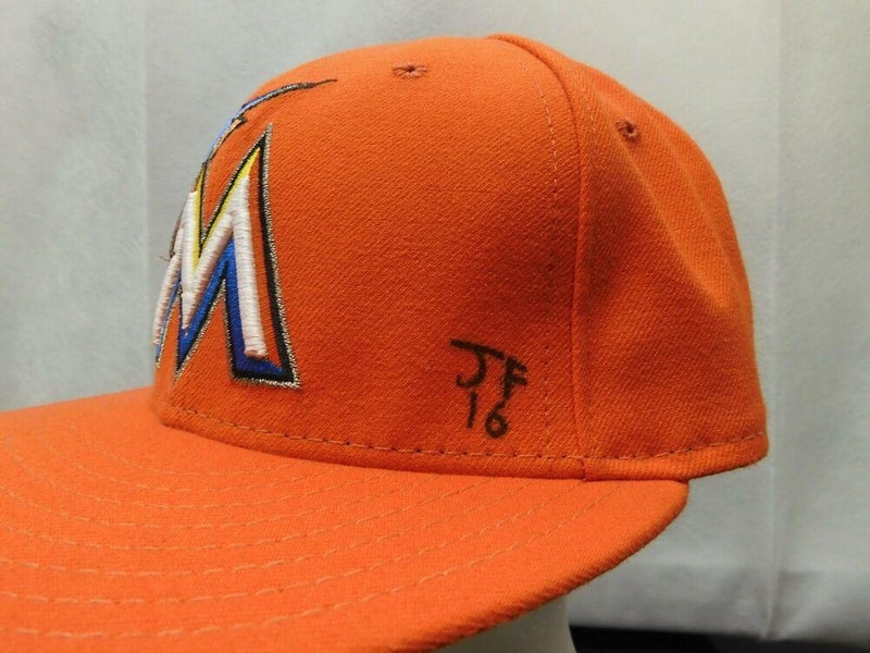 New Era Miami Marlins Teal Orange Two Tone Edition 59Fifty Fitted Hat