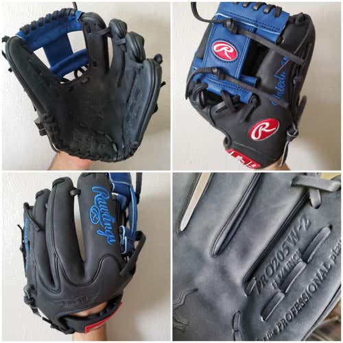 Like new Custom Rawlings Right Hand Throw Heart of the Hide Baseball Glove 11.75"