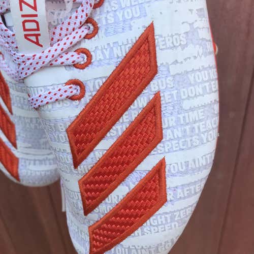 Adidas Adizero Size 11 Cleats 3-Stripes