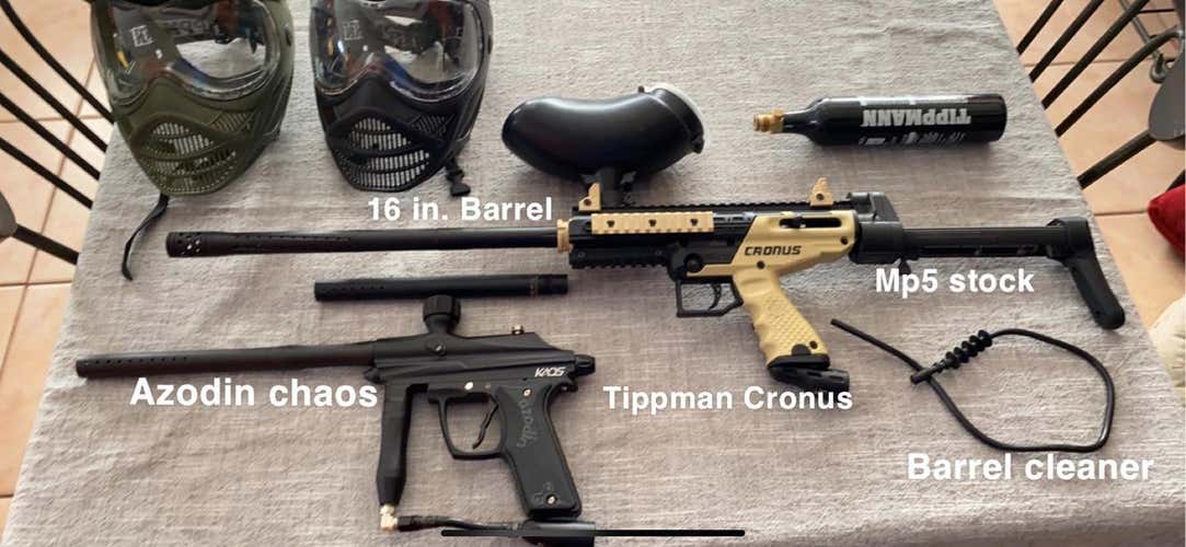 Used Paintball Markers (3) Package Equipment