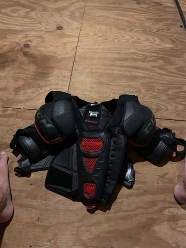 Used Large CCM Crazy lite Shoulder Pads