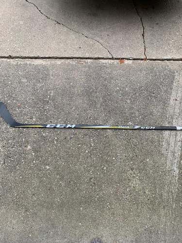 Used Senior CCM Right Handed Super Tacks 2.0 Hockey Stick Toe Pattern Pro Stock