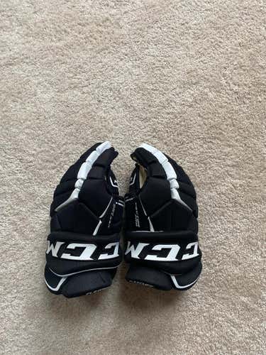 Black Senior CCM 14"  Gloves