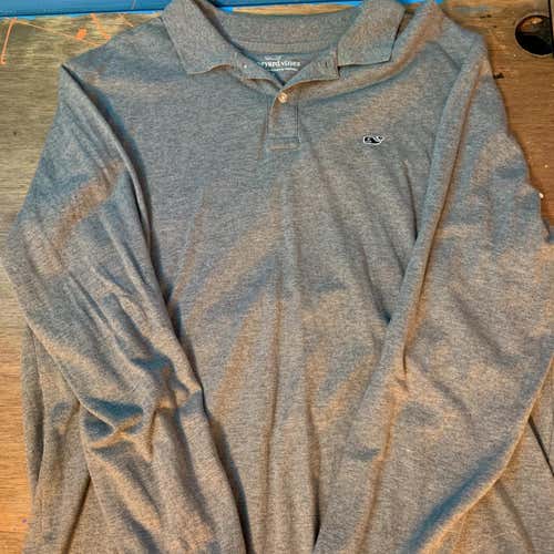 Vineyard Vines L Gray Long Sleeve