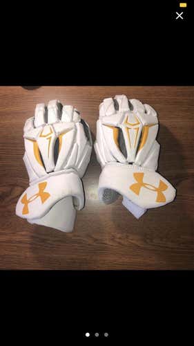 UMBC Used Player's Under Armour 13" Lacrosse Gloves