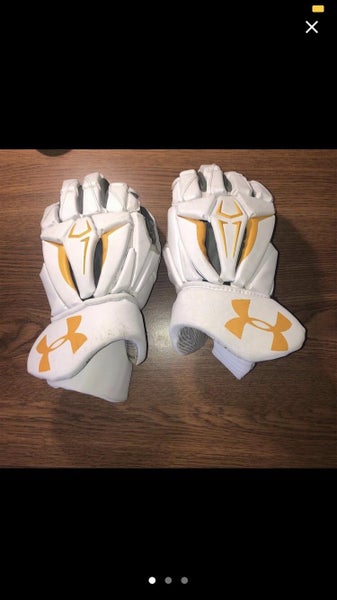 UMBC Used Player's Under Armour 13" Lacrosse Gloves