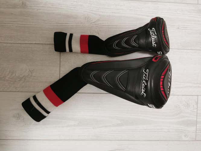 Used Titleist 913D 913F Driver Head Cover bundle