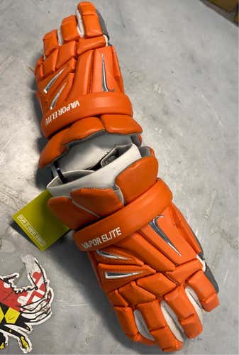 Nike Vapor Elite Used Orange 12" Lacrosse Gloves