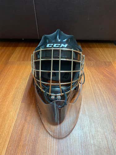 Black Senior CCM 1.5 Goalie Mask