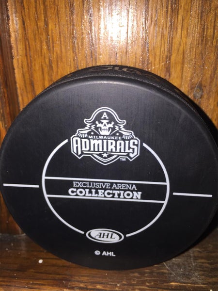 MILWAUKEE ADMIRALS 50TH YR HOCKEY PUCK . | SidelineSwap