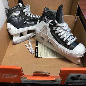 Junior Goalie Skates Extra Wide Width Size 4 Bauer Supreme One55 (New)