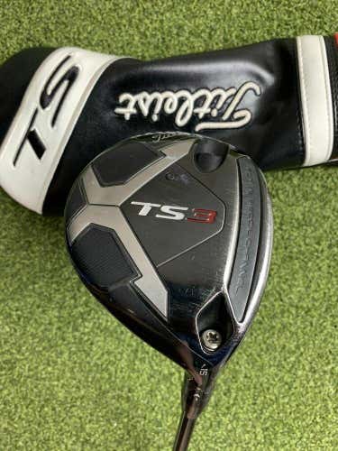 Titleist TS3 3 15* Fairway Wood, Kuro Kage Stiff Flex, RH