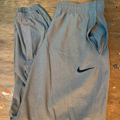 Gray Adult L And Black M Nike Running Joggers