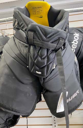 Bauer Used Medium Black Senior Hockey Goalie Pants