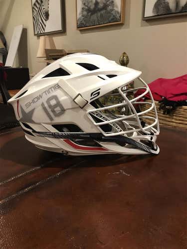 White New Cascade S Helmet