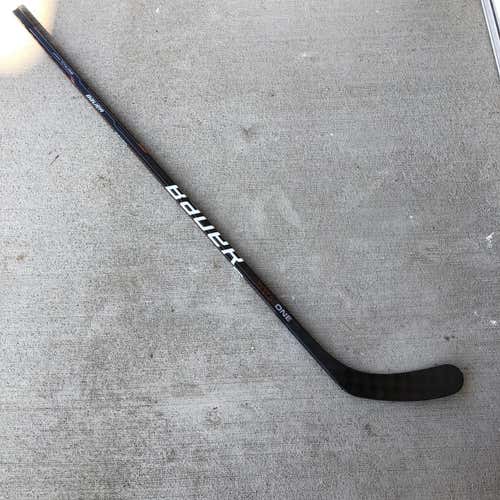 James van Riemsdyk Bauer TotalOne 033 Pro Stock Hockey Stick LH P92 Grip 102 Flex