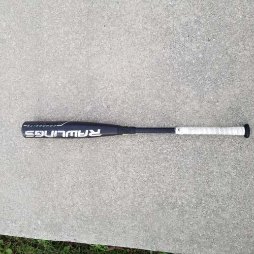 Used High School/College BBCOR Certified 2019 Rawlings Composite Quatro Pro Bat (-3) 29 oz 32"