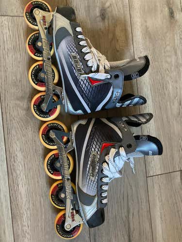 Senior Bauer Regular Width Size 8 Inline Skates