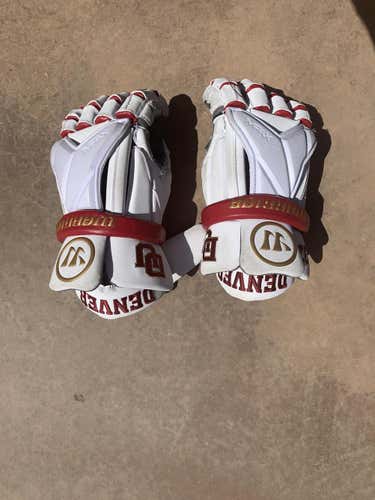 Team issued Denver lacrosse gloves