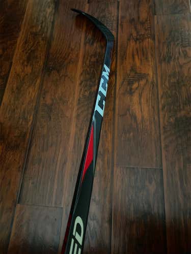 Senior Right Handed JetSpeed Toe Pattern Pro Stock Hockey Stick