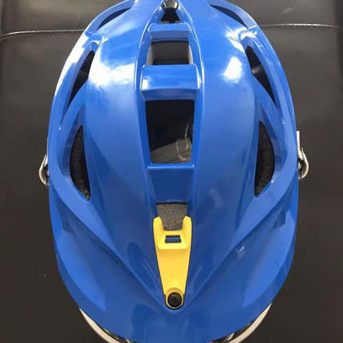 Blue Yellow Adult Player's Cascade S Helmet