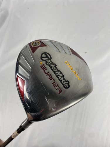 Used Taylormade Burner Draw 10.5 Degree Graphite Regular Golf Drivers