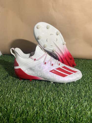 White Men's Molded Cleats Low Cut