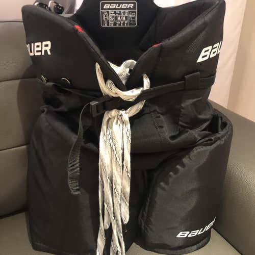 Black Senior Medium Bauer Nsx  Hockey Pants