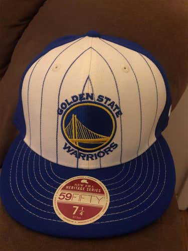 Golden State Warriors New Era NBA Heritage Fitted