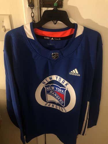 New York Rangers Adidas Men’s Authentic Practice Jersey 52