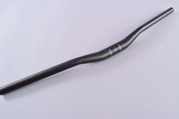 Unbranded Alloy Riser Handlebar 31.8mm 680mm Black Mountain Bike Cycling